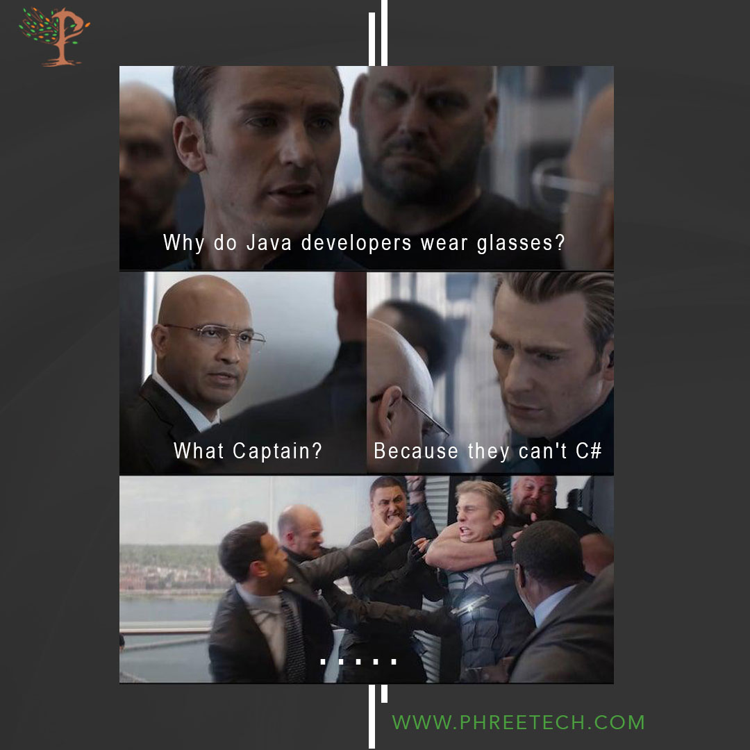 PhreeTechLabs's tweet photo. Our Java Devs will surely love this one π
#WebDev #Programmers #WebDeveloper #Developers #SoftwareDeveloper #WebDevelopment #AppDevelopment #SoftwareDevelopment #OffshoreDevelopment
#Coders #WebDesign #webgurus #nigeria #nigerianstartups #100daysofcode #Tech #Java #TechJokes https://t.co/MSr5fwpMVC