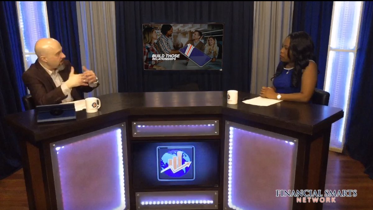 fsntalk's tweet photo. First step to building a successful small business or pursuing entrepreneurship is building relationships. Watch this weeks episode to see @KaliahJones discuss with @AndrewGPoulos how to build good relationships https://t.co/qIYZe0yq9J
#fsntalk #financialsmartsnetwork #success https://t.co/LluJ76cCHS