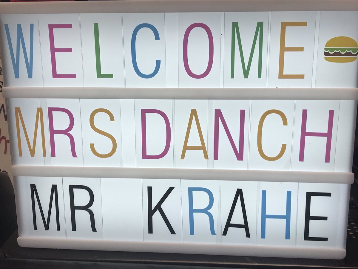 KleinStudents's tweet photo. Welcome to Klein Mrs Danch &amp; Mr Krahe!  We can’t wait to come to the Junior High next year!  #classof2026 https://t.co/6a493tJItx