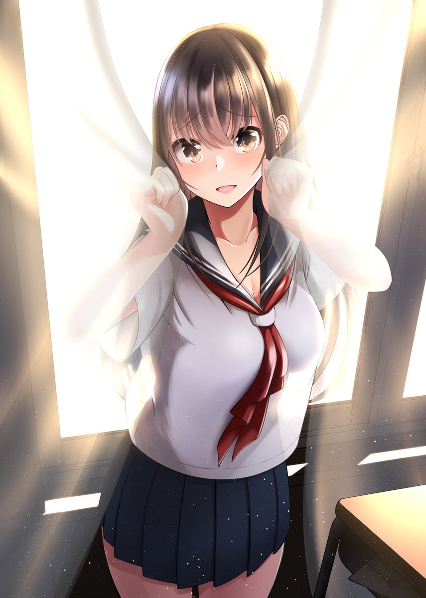 「#逆光絵は素晴らしいのでこれをみた人も逆光絵を貼る 」|ネコばかのイラスト