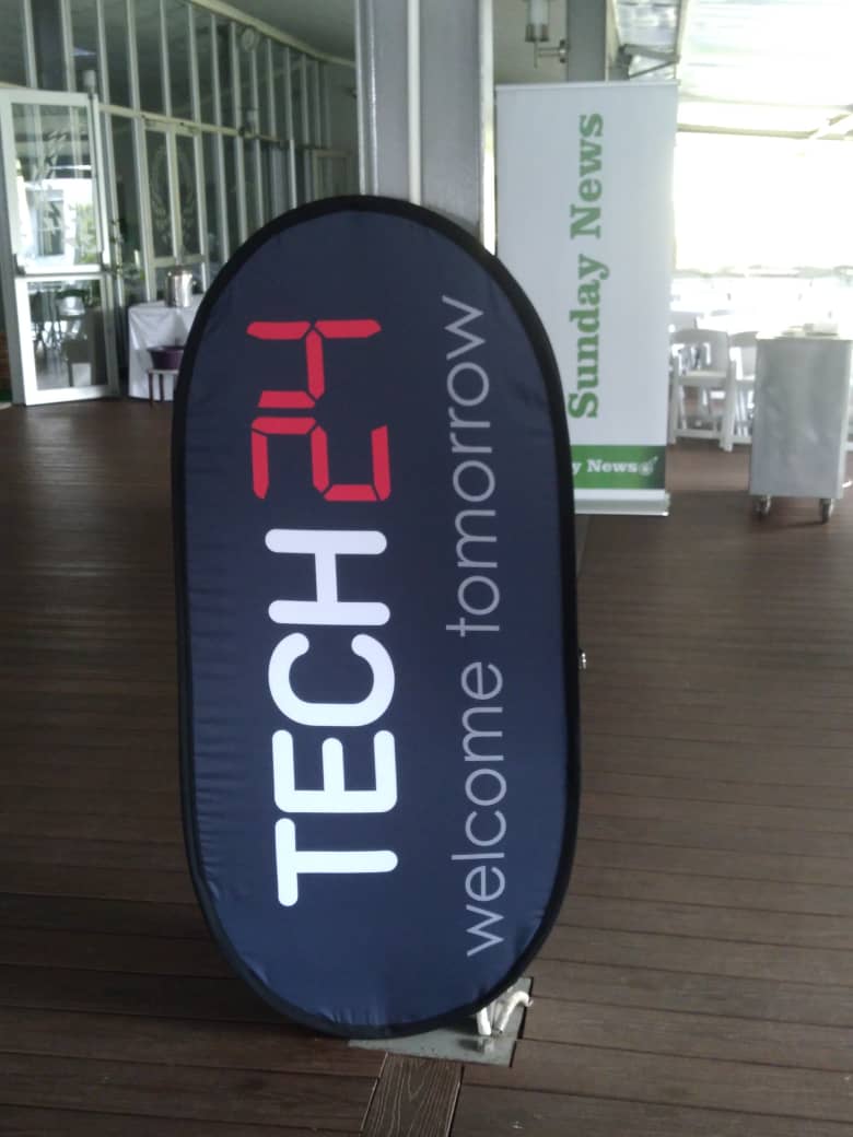 GroupTech24's tweet photo. Our Marketing Team earlier today at the Power Talk On Digital Transformation at the breakfast meeting hosted by Zimpapers. A truly insightful discussion. Has your organisation transitioned to the digital age?
#Tech24Group #softwaresolutions #hardwaresolutions #zimpapers #digital https://t.co/irKyy5swOc