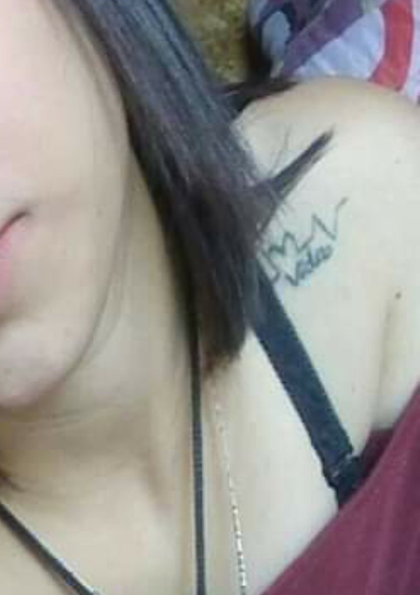 MxAcosadores's tweet photo. @badqaldidi @valeriamoonbye Yessica Lopez. Seña para identificación: tatuaje en el hombro izquierdo con la palabra 'Vida' https://t.co/mZFzYYuUEq