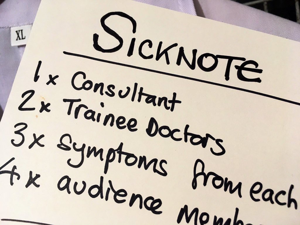 MARCH 1st @taproomn1 3pm-5pm. A new show format being tested. No doubt it’ll be funny, cos <a href="/turlygod/">thom tuck. purveyor of fine comedy.</a> <a href="/aliterative/">Alice R Fraser</a> and <a href="/sarahbennetto/">Sarah Bennetto. 🐀</a> are involved. Come see a birth! #sicknote by <a href="/ThisIsYourLaugh/">ThisIsYourLaugh TIYL</a>