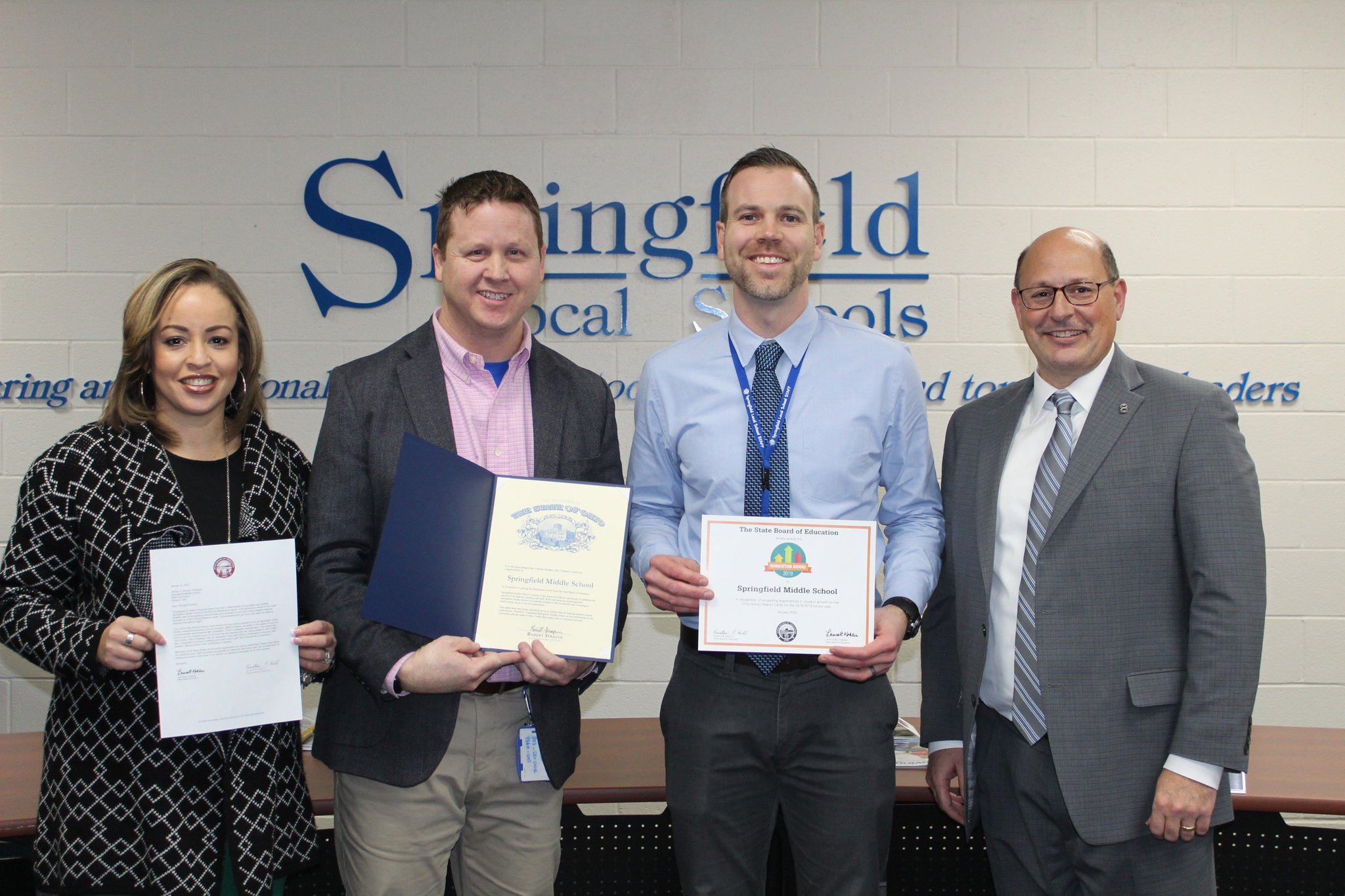 Springfield (Holland, OH) Communications on Twitter "CONGRATULATIONS