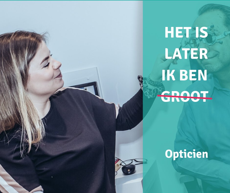 Chayenne: "Op mijn 18e ben ik op zoek gegaan naar iets dat écht bij mij past. Ik koos voor #opticien aan @DHTA_Utrecht. Voor mijn #studie heb ik gesolliciteerd bij Eye Wish Opticiens en werk daar nog steeds. Dit vak zal mij niet snel vervelen!" bit.ly/3bQccx