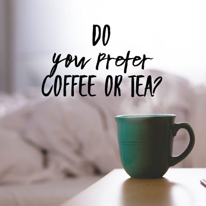 TRUDIEJ's tweet photo. Would you rather have coffee or tea for the rest of your life? https://t.co/7wZX1t6G1N