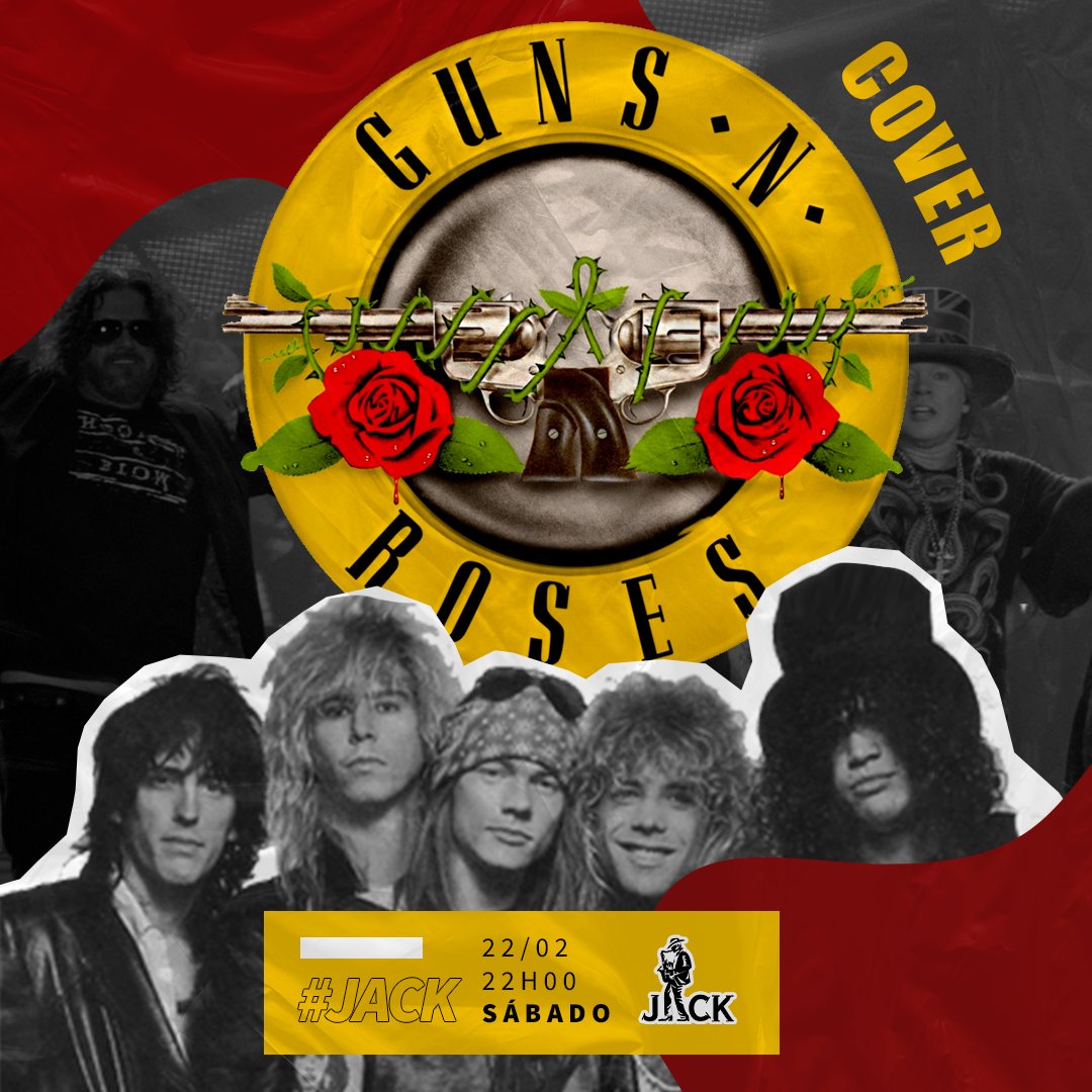 Vem com gente ver esse show incrível!
#guns #bauru #baurusp #jackpub #jackmusicpub #vemprojéqui #rockbauru #balada #baurucity #jau #agudos #paratodos #springfield