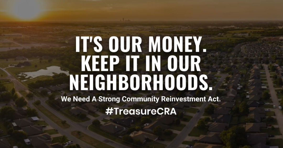 respond_now_4's tweet photo. Take Action to Protect CRA Investment in Low-Income Communities

Recently proposed changes to the Community Reinvestment Act (CRA) could redirect billions of dollars in lending and investment away from low-income and minority communities. 
https://t.co/8ZwAWSnDOe https://t.co/4Z4UY0erYA
