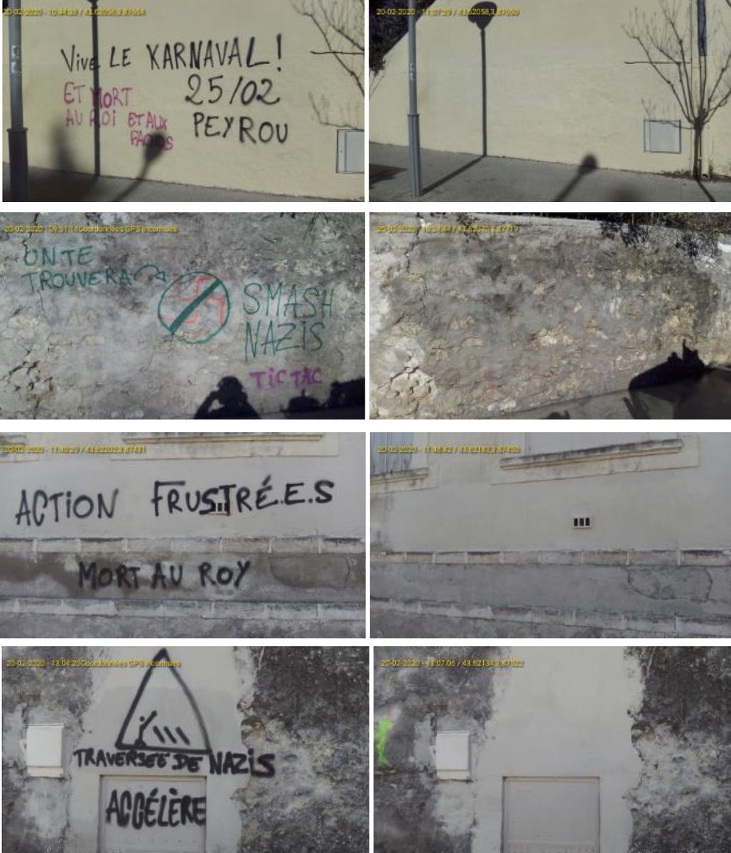 lucalbernhe's tweet photo. @Saurel_P Ces tags ont été supprimés. La lutte contre cette pollution visuelle est une priorité car elle détériore l'espace public. 
Le caractère injurieux de ces tags est inadmissible! @Saurel_P https://t.co/9rhNaM44ze