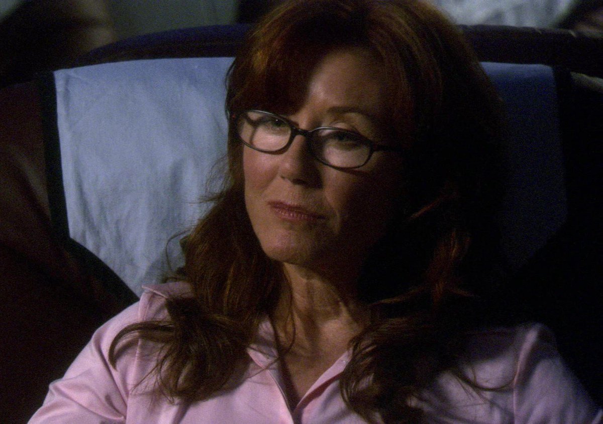 DailyRoslin's tweet photo. ‘Laura faced hard decisions requiring a ruthlessness so underdeveloped in me that I doubted it every step of the way- special thanks to David Eick, who possesses a skillful &amp; humorous way of convincing me of the most dastardly deeds.’ @MaryMcDonnell10
#LauraRoslin #BSG https://t.co/N929WubGhc
