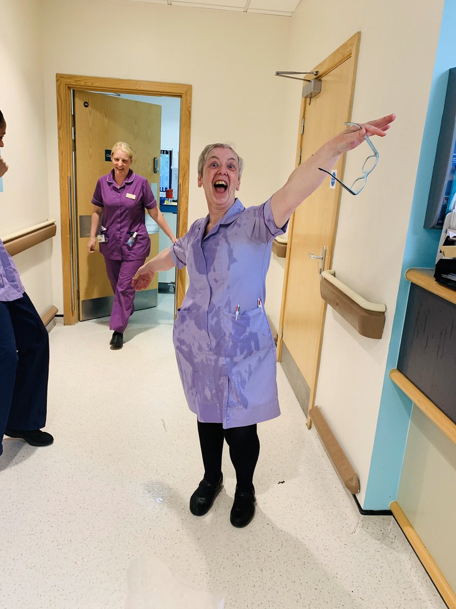 Saying a sad goodbye to one of our lovely staff nurses all the best Steph xx