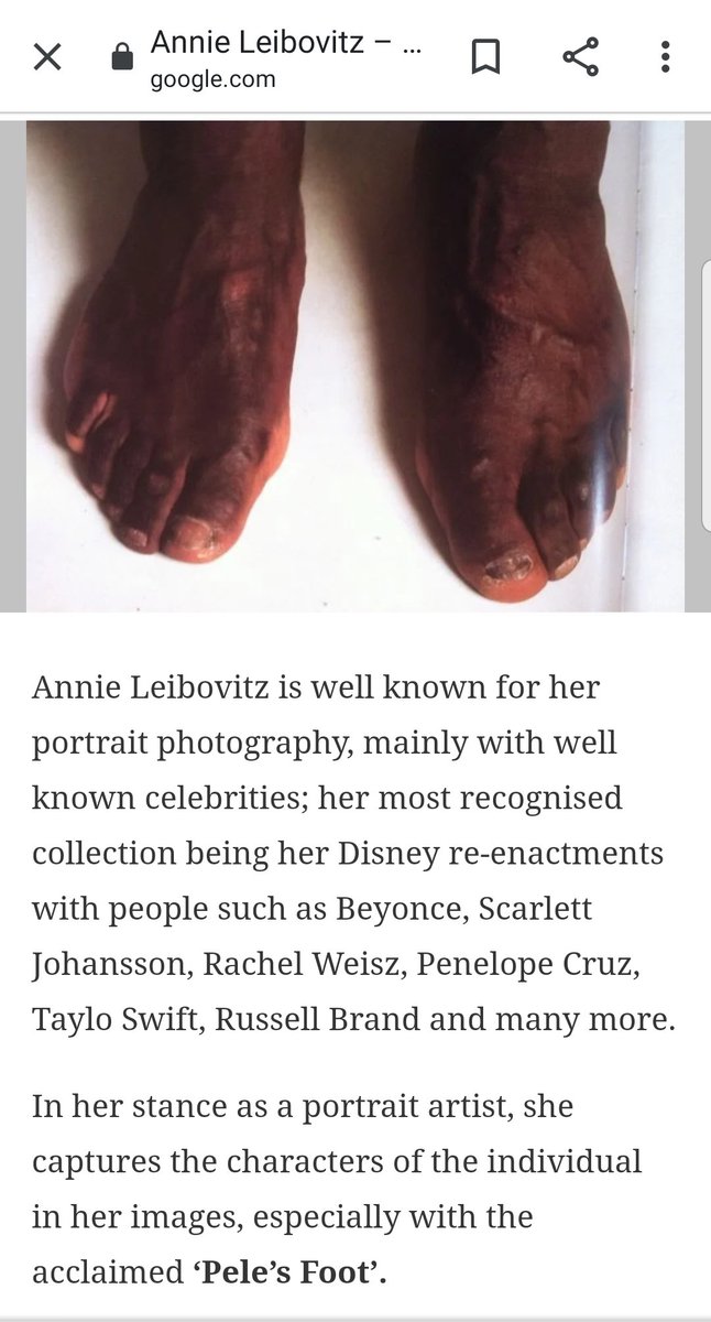 Santiago del Paso on X: @TamminenJuha Me recordaste de este retrato que le  hizo la Annie Leibovitz. Es de terror  / X
