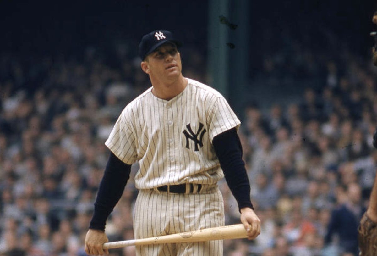 ouroldballgame's tweet photo. "During my 18 years, I came to bat almost 10,000 times.
I struck out about 1,700 times, I walked around 1,800 times.
A baseball player averages about 500 at bats every season.
Which means, I played a full seven years without ever hitting the ball."

- Mickey Mantle https://t.co/VmqWw4QAL8