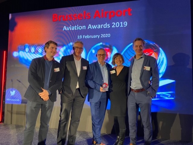 NallianInc's tweet photo. Proud &amp; humbled to have taken home the #BRUcargo Award at @BrusselsAirport's Aviation Awards. We're only part of the equation, this award really goes to the entire #BRUcloud community and each air cargo professional committed to raising the bar for digitization and innovation. https://t.co/DG8kL1u0LV
