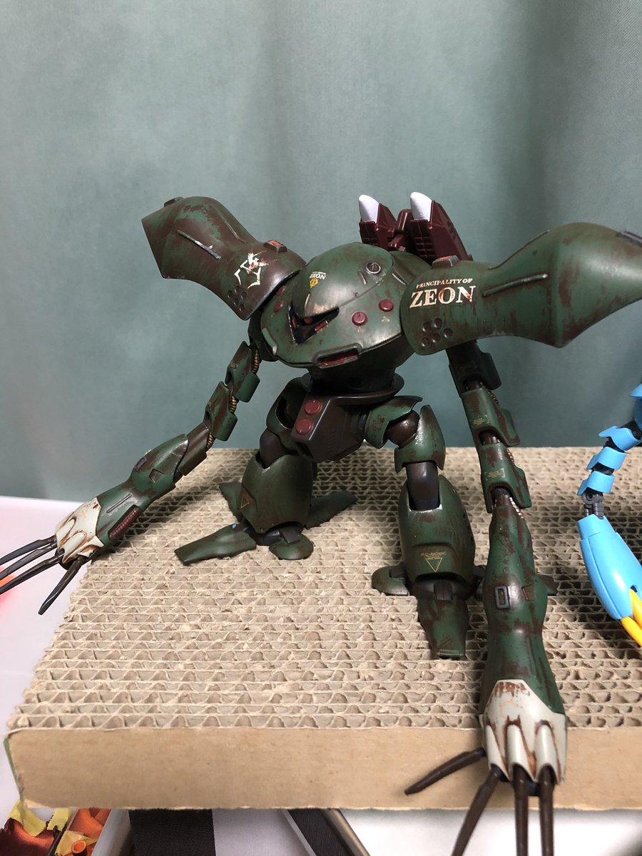 パパパパーン 痩せねば 完成です御座い ハイゴック密林塗装var ウェザリングはテキトーだけど最後まで楽しく出来ました 後々キチンと写真撮りたいな ハイゴッグ ガンプラ パパパパーン 痩せねば 完成です御座い ハイゴック密林塗装var ウェザリングはテキトーだけど最後まで楽しく出来ました 後々キチンと写真撮りたいな ハイゴッグ ガンプラ