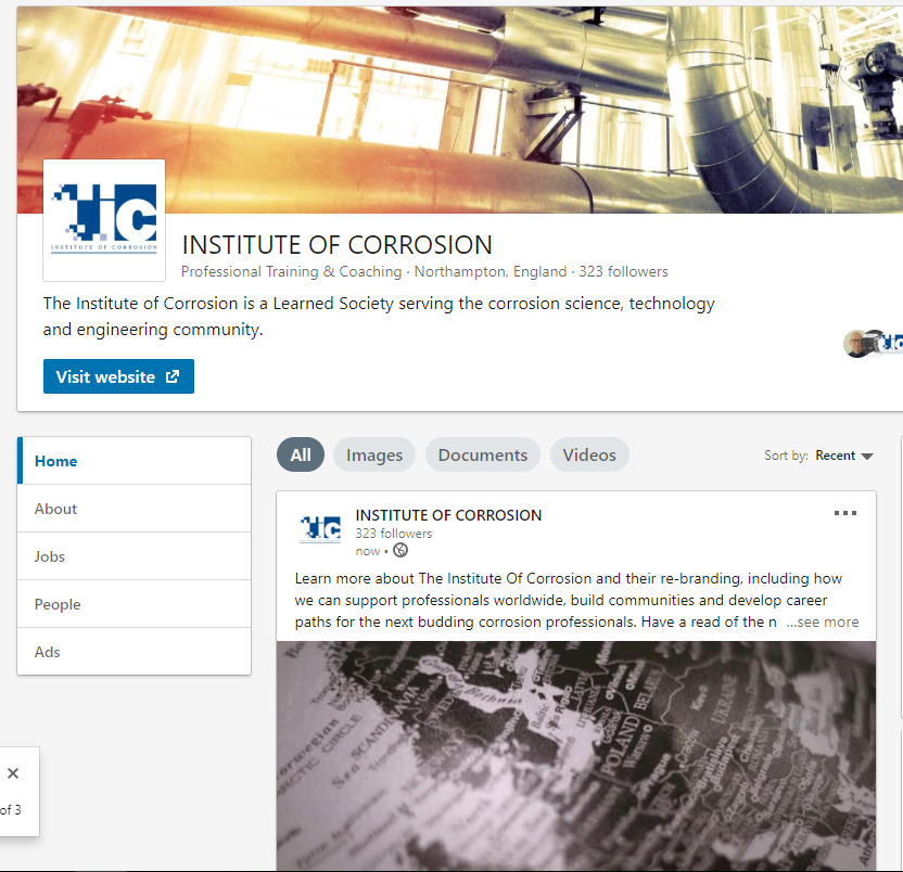instofcorrosion's tweet photo. 'NEWS' The Institute Of Corrosion re-branding, chck out our latest news!
https://t.co/1Uv3c3ouSD
https://t.co/Y8TwQbtaBC
#icorr #institute #instituteofcorrosion #icorrnews #newsicorr #ICORR #corrosion #corrosioncontrol #controlcorrosion #rebrand #rebranding #rebrandingicorr https://t.co/1IHdxAdHWL