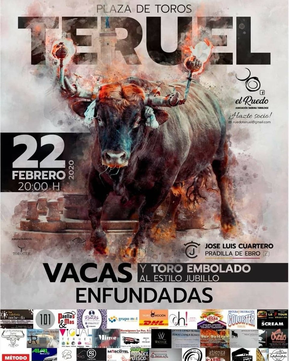 Con motivo de las bodas de Isabel de Segura, nuestros amigos de @actelruedo han preparado este magnífico festejo. Os esperamos allí!!!
Reposted from <a href="/actlafuente/">A.C.T. LA FUENTE</a>