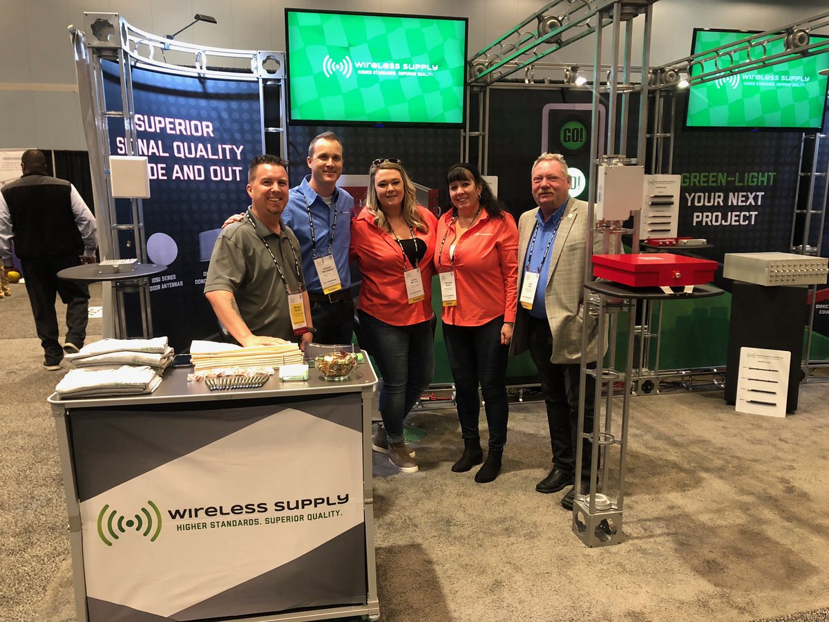We got to visit with our friends at <a href="/WirelessSupply/">Wireless Supply</a> at #NATEUNITE. By the way, have you seen their new website yet? wirelesssupply.com Learn how they're supplying the #5G revolution