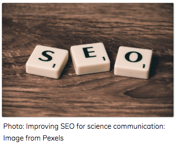 PCSTNetwork's tweet photo. What is SEO, and why should science communicators care about it? Claire Moran gives us all the answers on the PCST website... https://t.co/cX4rdY9qud #scicomm #pcst2020 #SEO https://t.co/Dt3I1ZJD0A