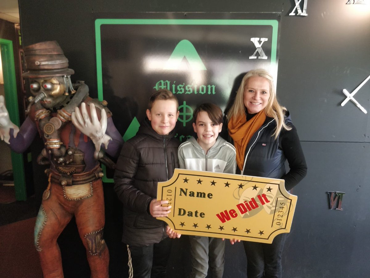 Missionescapeex's tweet photo. Half term fun at mission escape Plymouth https://t.co/eXHYBi75h0