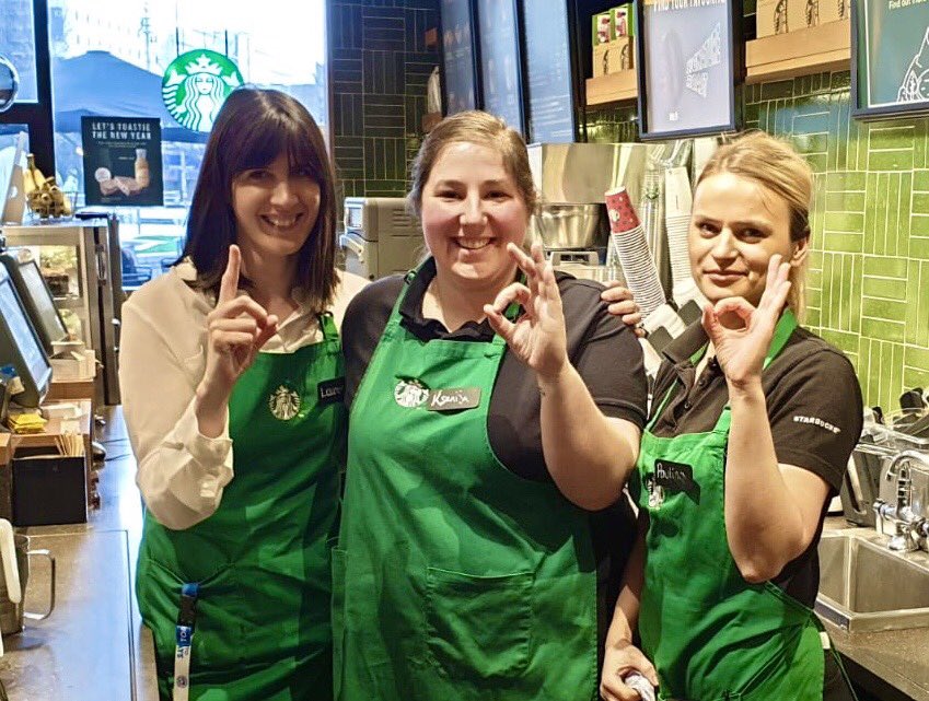 Huge congratulations to Paulina, Lauren and Ksenija from Soul Coffee Bradford, for achieving an amazing 100% on a store visit today!! Amazing work team, super proud. 💚☕️💚