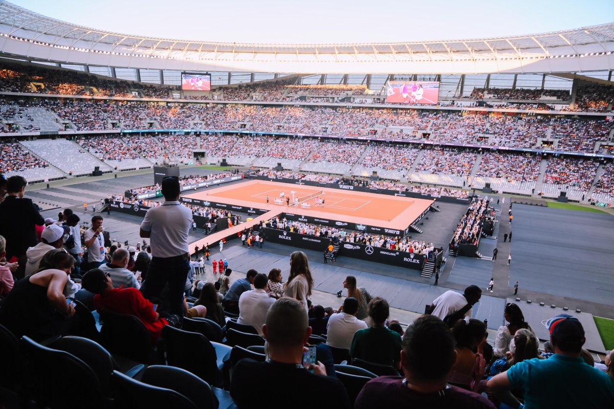 InspireRentals's tweet photo. We are so grateful to have been involved in this absolutely incredible event. Thank you to Beluga Hospitality, for entrusting us to be the exclusive supplier for all the hospitality suites at this record breaking event 🎾

#MatchInAfrica https://t.co/pgGzNm5vNM