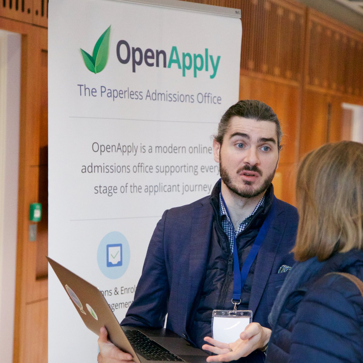 KYAEducation's tweet photo. We've heard at #KYAEducation that the overlap between marketing and admissions is a growing one. If admissions is your thing, make sure you speak to @OpenApplyTeam, exhibiting in our refreshment area, about how they may be able to support you. https://t.co/oFiHK4vKHN