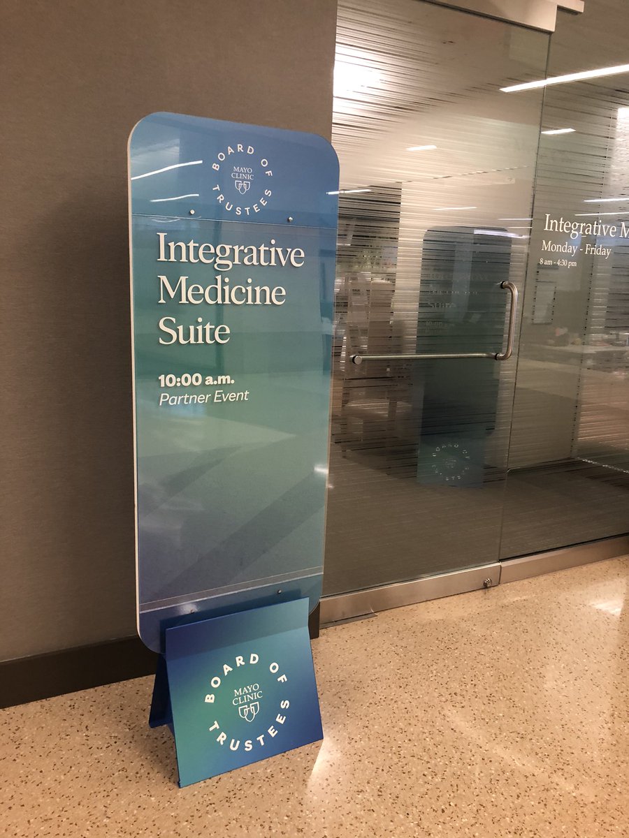 BarbaraThomley's tweet photo. Looking forward to having the partners of the Board of Trustees learn about Integrative Medicine this morning at Mayo Clinic Arizona. https://t.co/enuwI59k7b