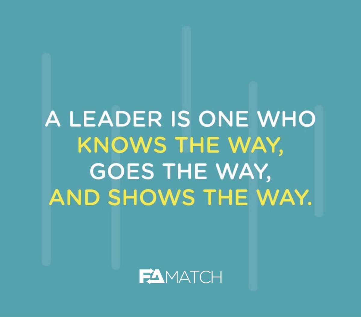 ryanshanks's tweet photo. A leader is one who knows the way, goes the way, and shows the way.  #leadership #wealthmanagement  #advisors #financialadvisors #advisorrecruiting https://t.co/D9k6SIrQ69