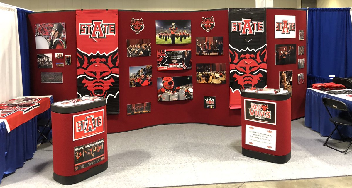 AStateChoirs's tweet photo. We are ready to see you at the Arkansas All-State Conference! @AStateBands @AStateTrombones @Astate_CLAC @AStateAlumni @AStateAdmission @kdamp #WolvesUp https://t.co/4NwteMYls9