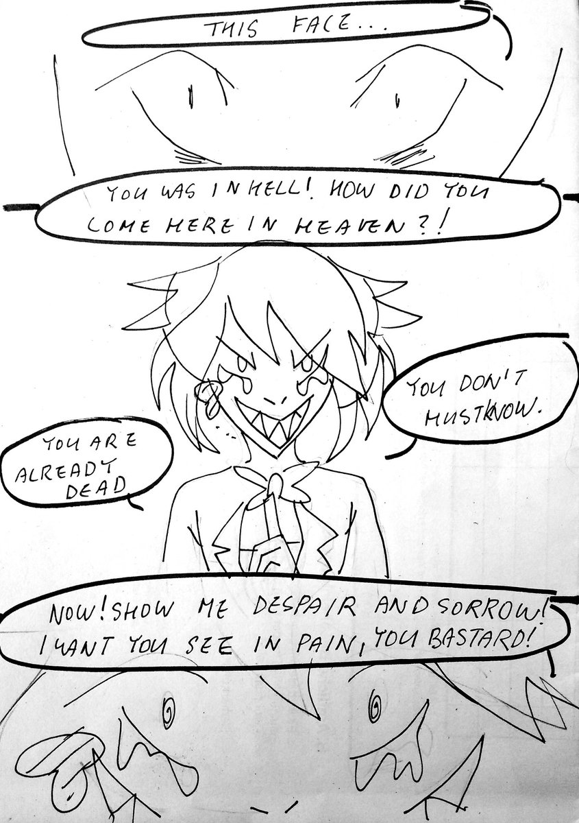 Natijx1's tweet photo. It's been while I draw #charlastor2p
It was my unfinished comic,so I am glad I finished❤Sorry is angst T^T
#HazbinHotel #charlastor #2pAlastor #2pCharlie #Alastor2P #Charlie2P https://t.co/E6fW4JaE8y