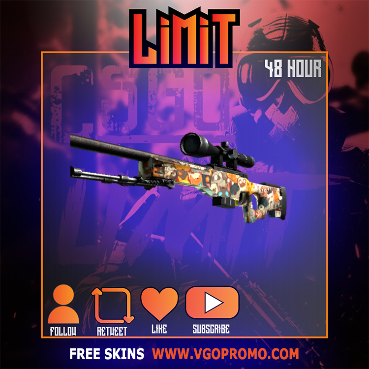 limitstream's tweet photo. 🎁 AWP | PAW 🎁

✅ Retweet + Like
✅ Follow @limitstream
✅ Tag 2 Friends

Ends: 48 Hr 🍀

#CSGOGiveaway #giveaway #CSGO #csgoskins https://t.co/Sv7lgQJbs5
