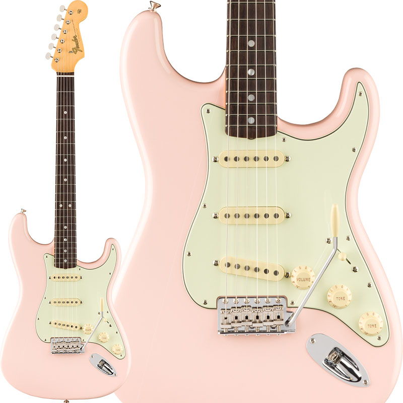 Uzivatel イケベ楽器店リボレ秋葉原 Na Twitteru フェンダーストラトキャスターの隠れた人気カラー シェルピンク ピンク色のギターで 最も有名なのではないでしょうか Fender Usa American Original 60s Stratocaster Shell Pink T Co