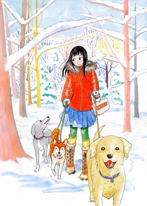 #NationalLoveYourPetDay 「ツヅキくんと犬部のこと」より 