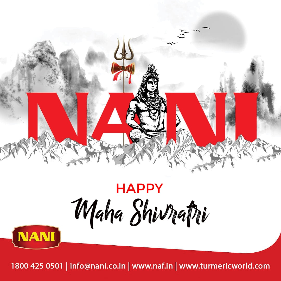 naniagro's tweet photo. A day when positivity wins over negativity! Har Har Mahadev, Happy Maha Shivratri!
#naniagrofoods #mahashivratri #shivratri #mahadev #bholenath #lordshiva #harharmahadev #wepackyourbrand #privatelabelpackaging #spices #wholespices #Indianspices #ingredients #cooking #India https://t.co/Hx5bpiIHCK
