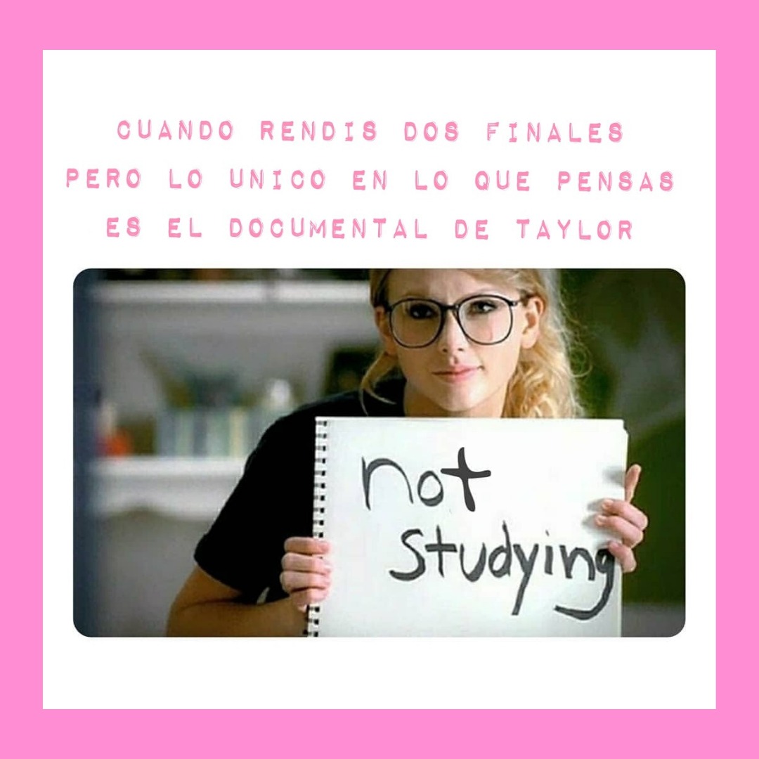 #prioridades
Si hay algo que aprendimos en el ultimo episodio es que <a href="/taylorswift13/">Taylor Swift</a> mata facultad.
.
.
.
#taylorswift #missamericana #swifties #taylor #swift #memes #meme #studygram #procastinar  #entretenimiento #musica #espectaculos #podcast #podcastargentina #brishantisimas