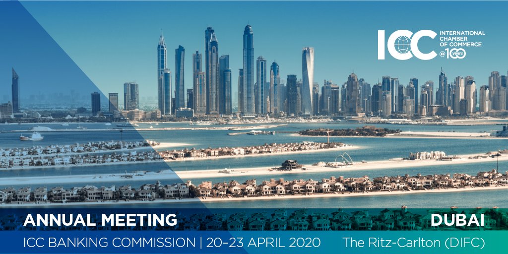 The 2020 <a href="/ICCBanking/">ICC Banking Commission</a> Commission Annual Meeting taking place in Dubai on 20 - 23 April will consider the role of new technologies and digitalisation in the trade finance industry. Read more about it here bit.ly/2v1rkrg and register today - bit.ly/2HC9Moe