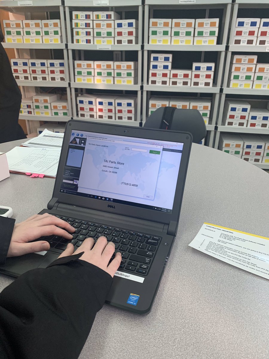 FASDBulldogs's tweet photo. Mrs. English’s high school Life Skills students work hard on their Practical Assessment Exploration System (PAES) lab.

#FASDTogether https://t.co/tqolQbgrrZ