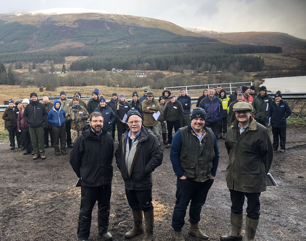 qmscotland's tweet photo. Final #MonitorFarmScotland meeting today with Chris and Malcolm Cameron, who highlighted the impact it has had on their business and personal development. They have improved Strone Farm by changing their grassland management, how they finish lambs and their approach to reseeding. https://t.co/cPBCdbgkOU