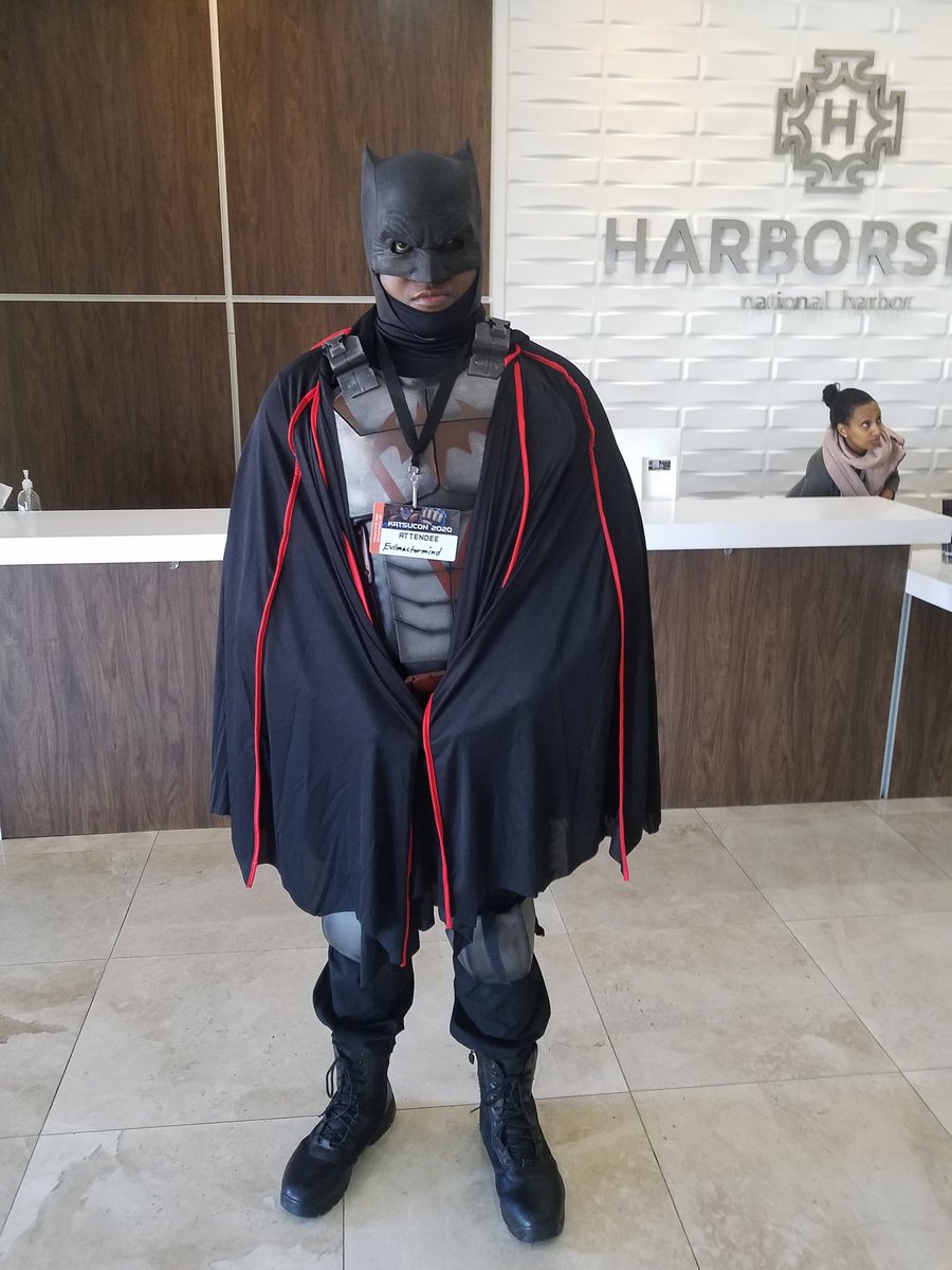 #katsucon2020 #29daysofblackcosplay #365daysofblackcosplay #batman #blerd #over30cosplay