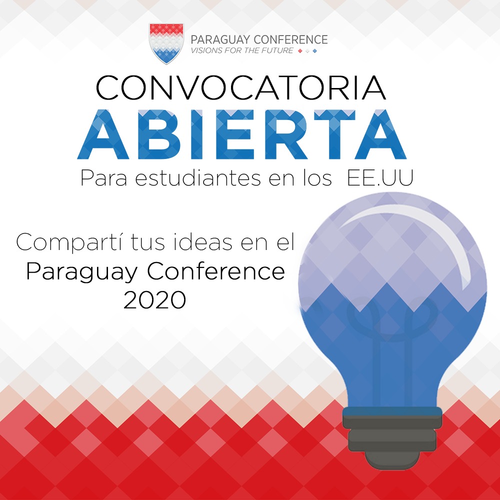 py_conference's tweet photo. ¿Estas estudiando en los Estados Unidos? ¿Tenés algún proyecto, tesis o idea relacionada con el desarrollo de Paraguay? 💡🇵🇾

Si es así, postulate para ser uno de nuestros Student Speakers en el Paraguay Conference 2020 en Harvard! 

🔗https://t.co/69PsNXEyfj

#pyconference2020 https://t.co/AuXsuxPmpr