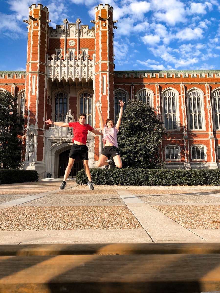 OU_2020's tweet image. That feeling when you finished your last exam of the week 🙌