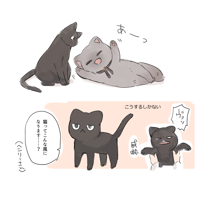 @PixivF_TL 同じ動物に変身する系女子としてネモとストリィちゃんを並べたら可愛いんじゃないかなと思ったけど作風の壁にぶち当たってしまったやつ 