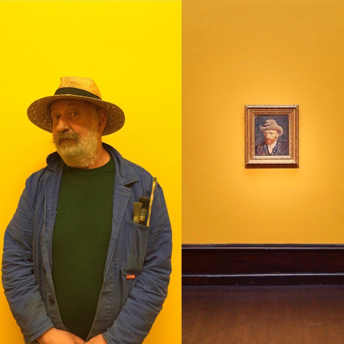 Kunsthalle_HB's tweet photo. Das nennen wir #MakingVanGogh... Helau!
Ps: das Gemälde ist derzeit nicht mehr zu sehen, sondern zu hören! https://t.co/itoAL4wBo0