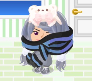 mii0817tomo's tweet image. 初回無料ガチャで出たものだけでしてみた　怪しいジェンダーレスファッション　笑　#pigg_pic