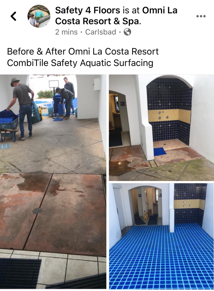 Safety first at The Omni, Beauty was the Bonus of CombiTile