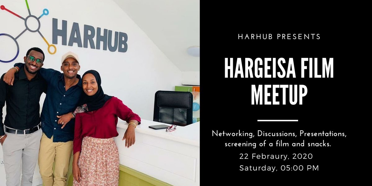 HarHub's tweet photo. We are hosting a film meet up this Saturday evening to contribute to the development of the film industry and to spark collaboration within the film professionals. 
#HFM #Film For both experienced and aspiring filmmakers.. https://t.co/K8M4j5SH9a