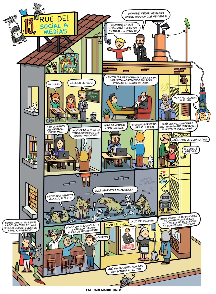 Llega la 13 Rue del Social a Medias en estado puro porque sois vosotros los protagonistas. Gracias por hacerla posible. 

Bienvenido, #Inquilino13. 

ow.ly/V5IH30qihZ4

#MarketingIlustrado #Marketing de Contenidos