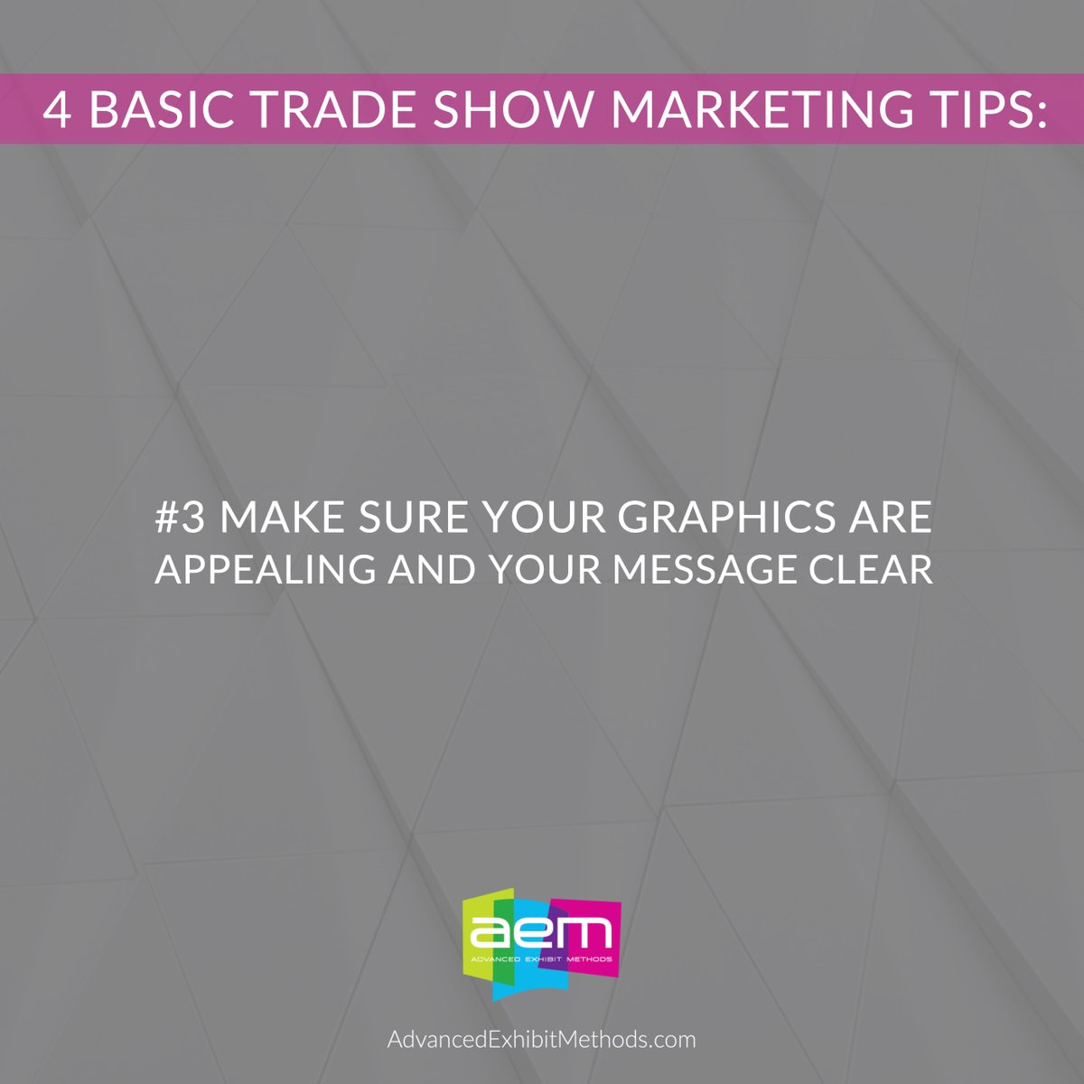 Whether your budget is small or large, if you remember these two things, your trade show marketing can't lose!