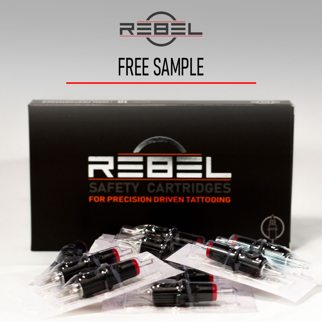 rebeltatmachine's tweet photo. FREE SAMPLE • REBEL - for precision driven tattooing - https://t.co/ruauoYmM9a https://t.co/zYKblCO2WN